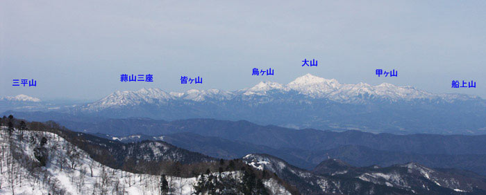 大山山系