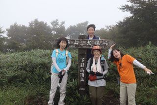 下蒜山山頂にて