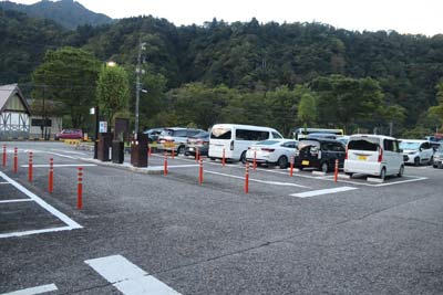 立山駅駐車場