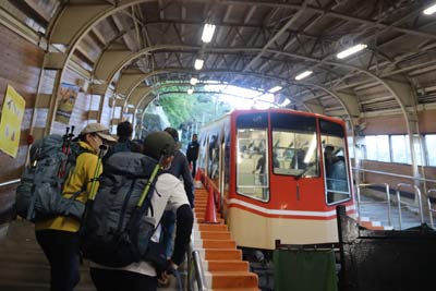 立山ケーブルカー