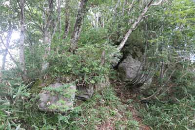 岩場