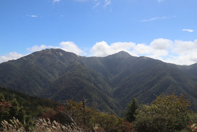 剣山と次郎笈