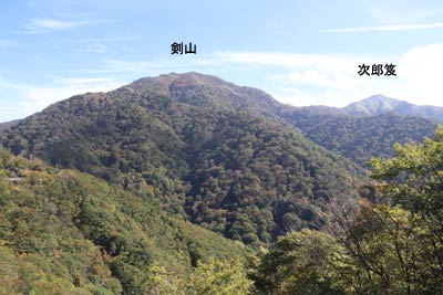 剣山～次郎笈