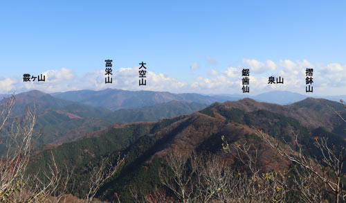 富栄山</b>方向