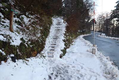 大山登山口