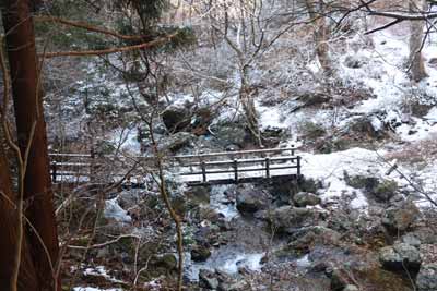 蛇淵沢の橋
