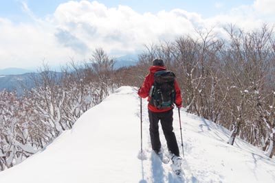 山頂に到着