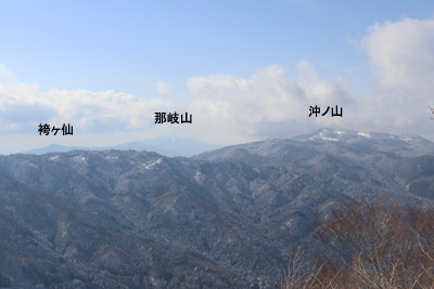 那岐山方向