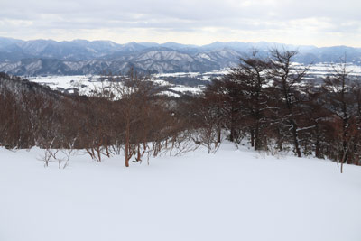 こうらい尾根