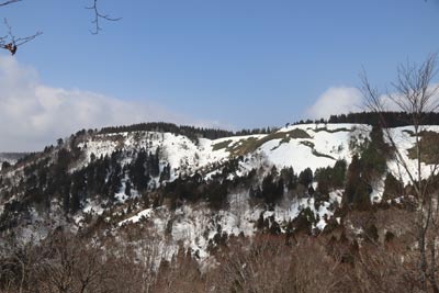 霧ヶ原方向