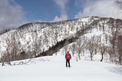 山頂へ