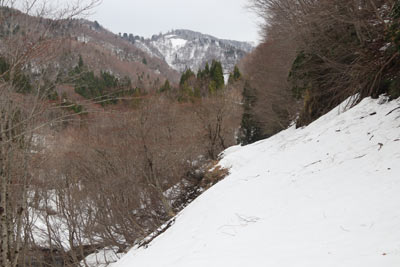 扇ノ山方向