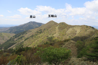 星山方向
