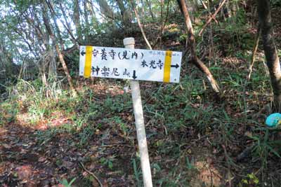 安養寺分岐