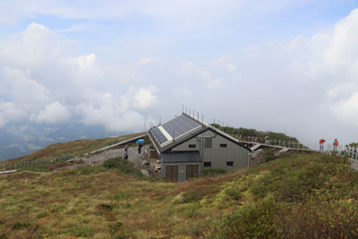 大山山頂から