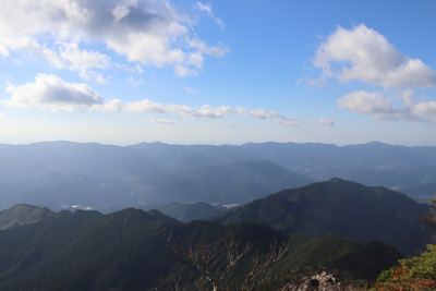 山頂から