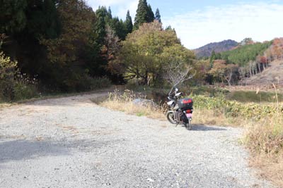 林道入口