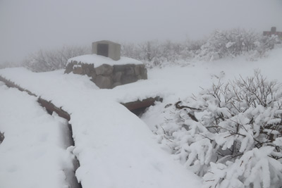 大山頂上碑