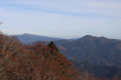 氷ノ山方向