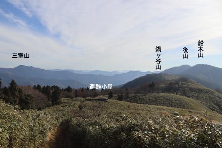 山頂から