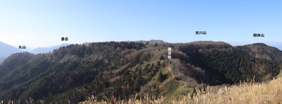 展望舎2Fから