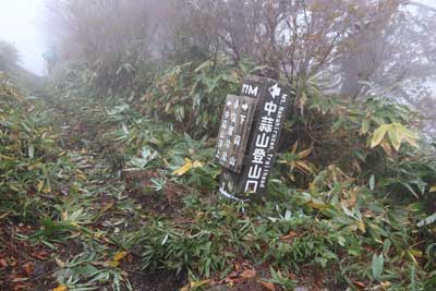 縦走路出合