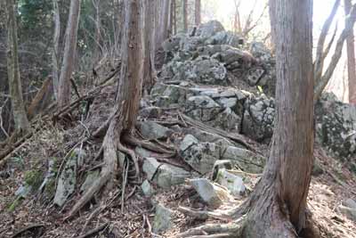 岩場