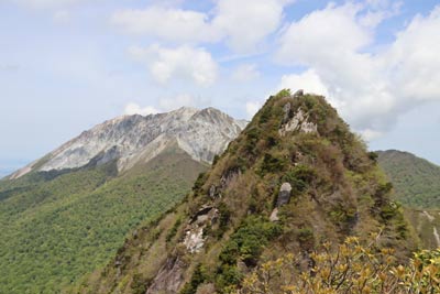 南峰から