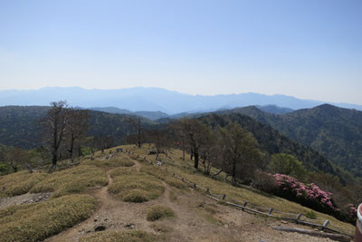 大峰山方向