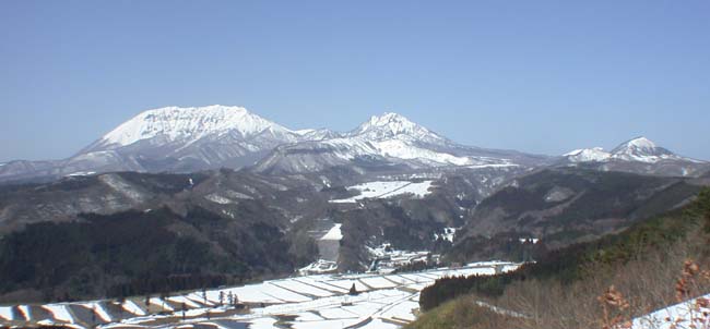 大山と烏ヶ山