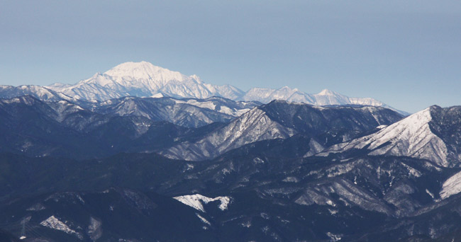 那岐山から