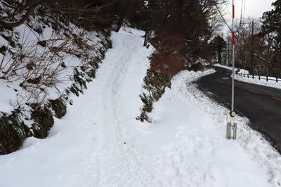 大山登山口