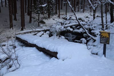 直ぐの橋