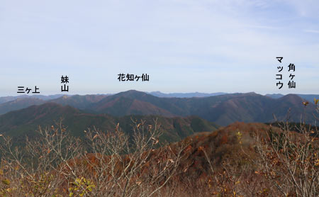 泉山山頂から