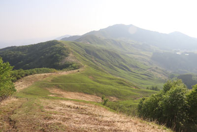 鉢伏山方向