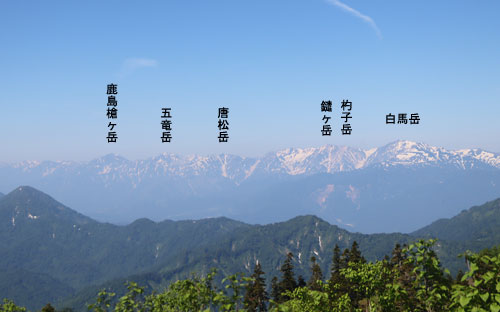 アルプス展望台