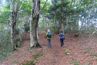 登山者と