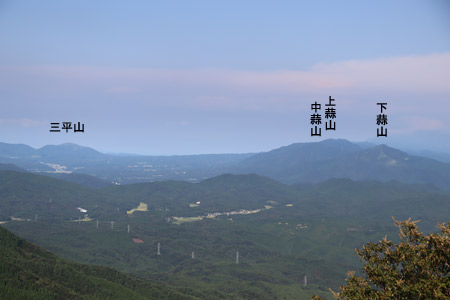蒜山方向
