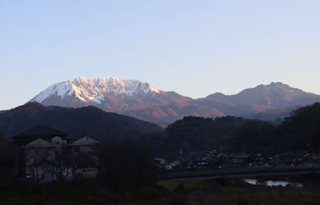 大山と烏ヶ山