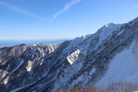 ８合目上部から