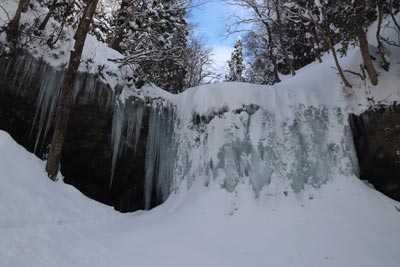 ベスト3に入る氷瀑
