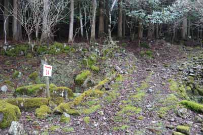 登山道入口