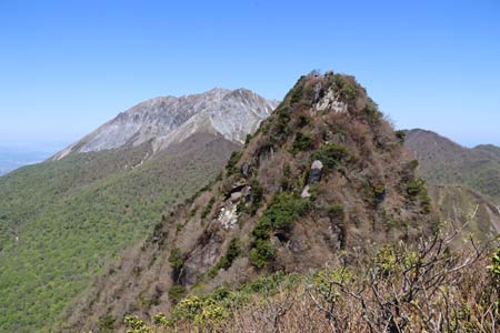 南峰から