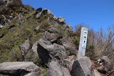 新小屋別れ（分岐）