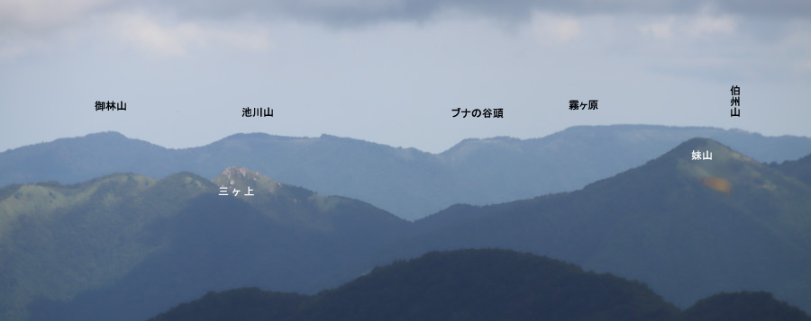 泉山山頂から