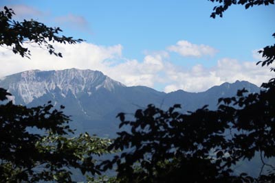 大山と烏ヶ山